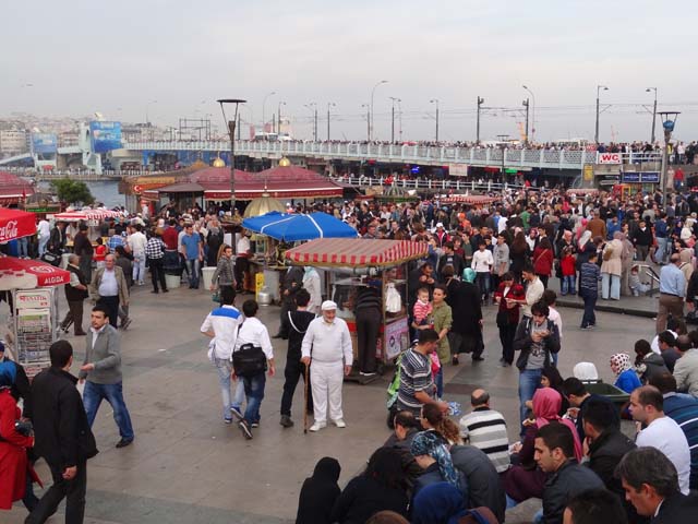 Galata Bridge area