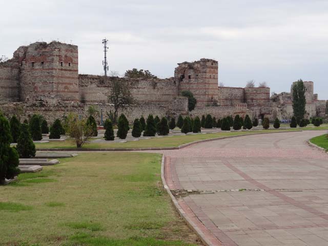 western wall of Istanbul